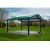 Steel Outdoor Garden Canopy with Steel Roof, Rectangular Columns, Height 1.5 meter, Panel Width 2 meters